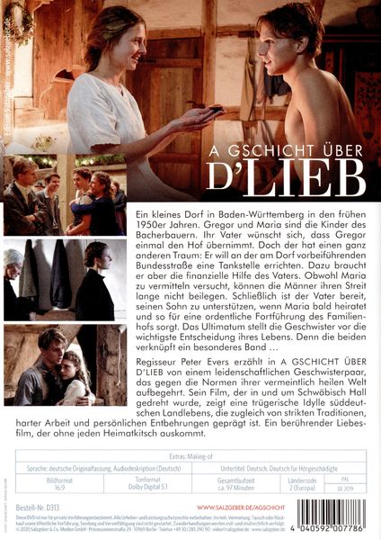 Produktbild: A Gschicht &uuml;ber d&acute;Lieb