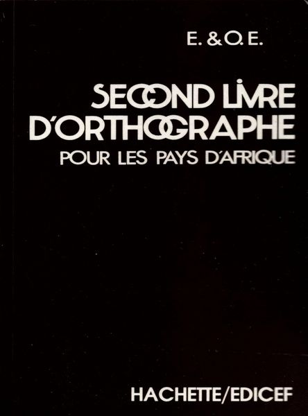 Produktbild: Second livre d orthographe bled