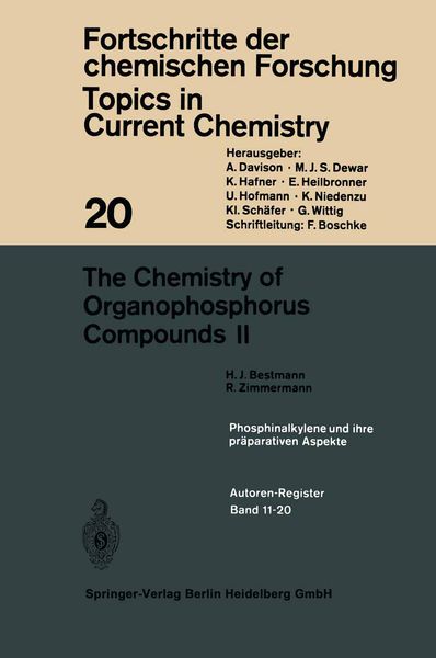 Produktbild: The Chemistry of Organophosphorus Compounds II