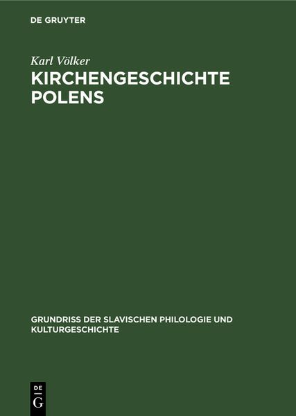 Produktbild: Kirchengeschichte Polens