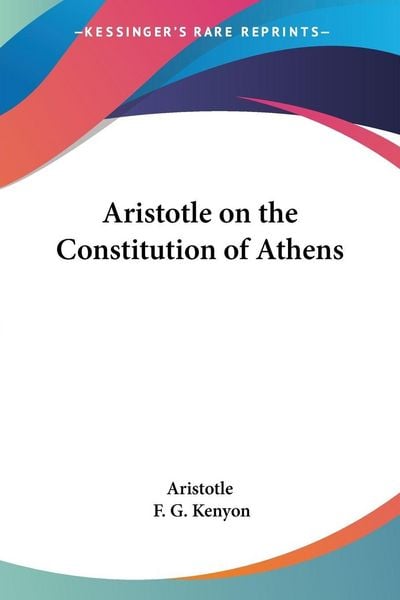 Produktbild: Aristotle on the Constitution of Athens