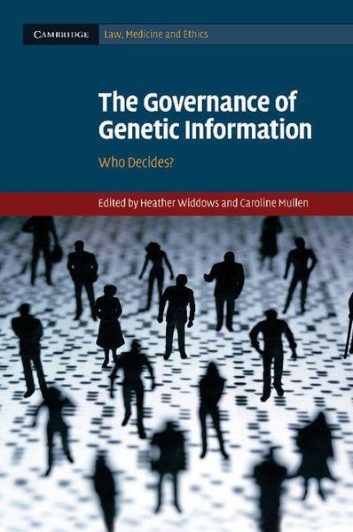 Produktbild: The Governance of Genetic Information