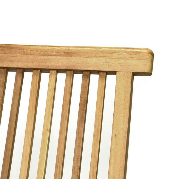 Produktbild: 2er Gartenstuhl Hochlehner Klappstuhl Holz Teak