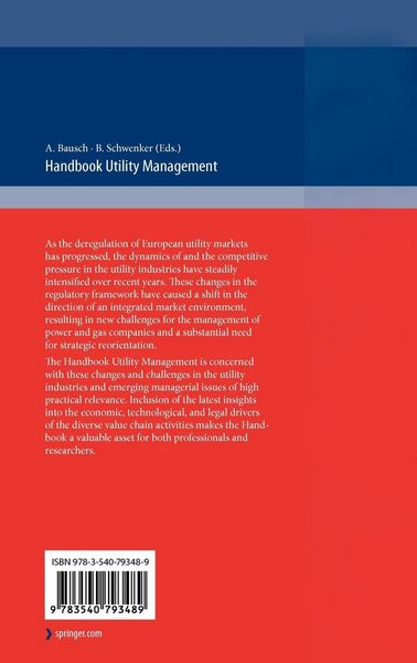 Produktbild: Handbook Utility Management