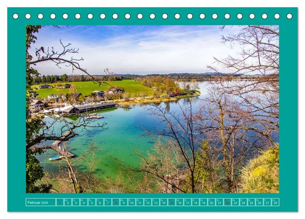 Produktbild: Sch&ouml;ne Gr&uuml;&szlig;e aus Mattsee (Tischkalender 2026 DIN A5 quer), CALVENDO Monatskalender