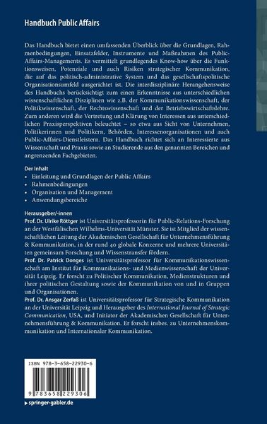 Produktbild: Handbuch Public Affairs
