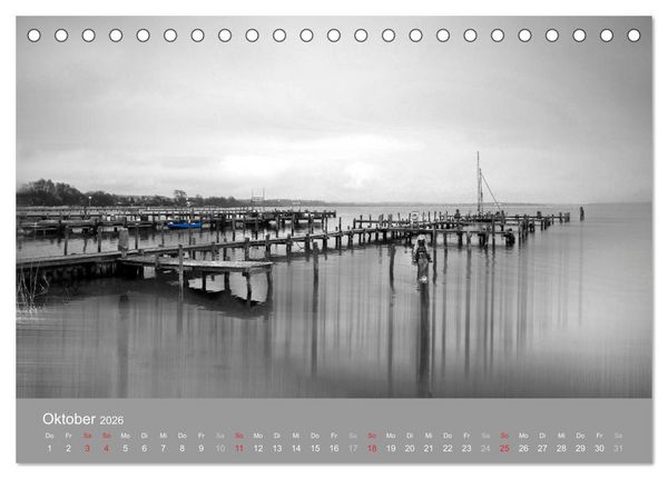 Produktbild: H&auml;fen der Ostsee (Tischkalender 2026 DIN A5 quer), CALVENDO Monatskalender