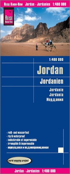 Produktbild: Reise Know-How Landkarte Jordanien / Jordan 1:400.000