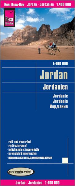 Produktbild: Reise Know-How Landkarte Jordanien / Jordan (1:400.000)