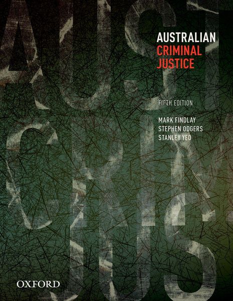 Produktbild: Australian Criminal Justice