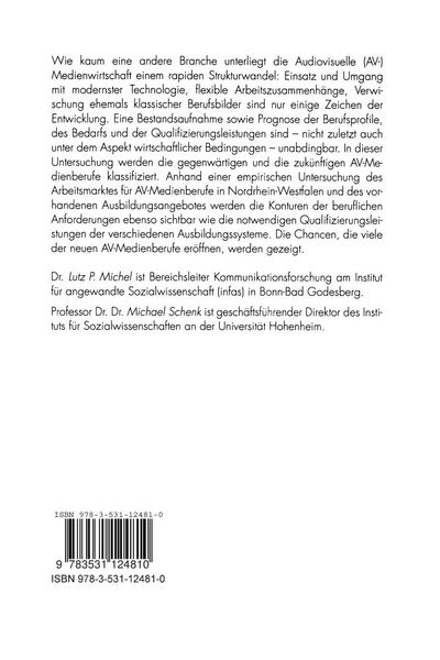 Produktbild: Audiovisuelle Medienberufe