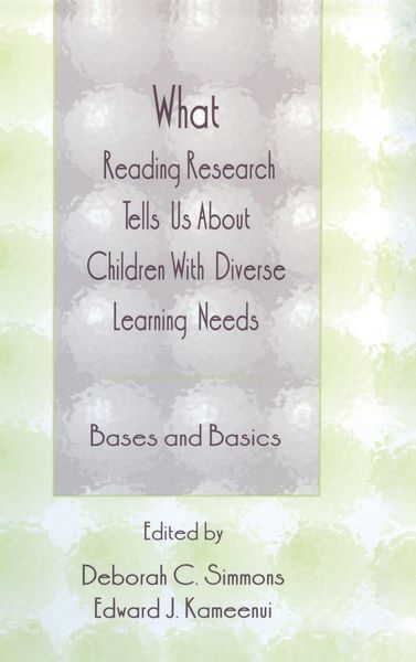 Produktbild: What Reading Research Tells Us About Children With Diverse Learning Needs
