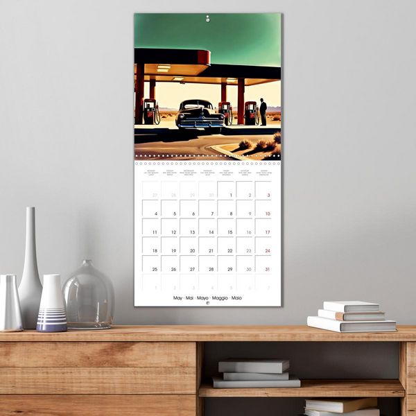 Produktbild: In love with Edward Hopper (Wall Calendar 2026 12 &times; 12 Inch) CALVENDO 12 Month Wall Calendar