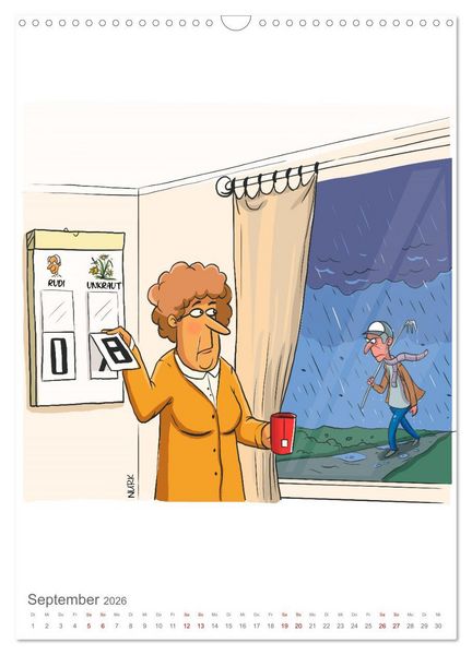 Produktbild: Okay, Boomer - Cartoons (Wandkalender 2026 DIN A3 hoch), CALVENDO Monatskalender