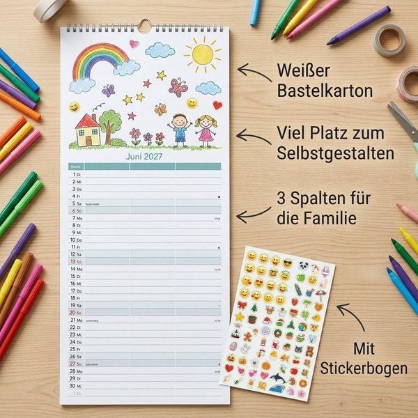 Produktbild: Kreativkalender Planer f&uuml;r 2 2027