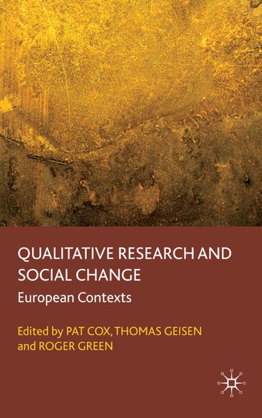 Produktbild: Qualitative Research and Social Change