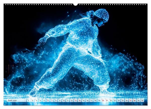 Produktbild: BREAKING Cooler Tanz und krasse Moves (hochwertiger Premium Wandkalender 2026 DIN A2 quer), Kunstdruck in Hochglanz