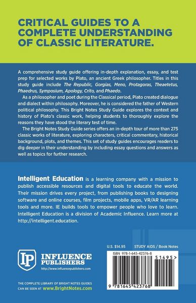 Produktbild: Study Guide to The Republic and Other Works by Plato