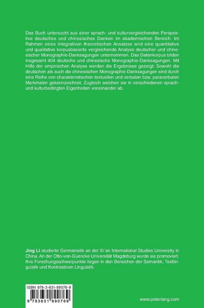 Produktbild: Danken in wissenschaftlichen Texten