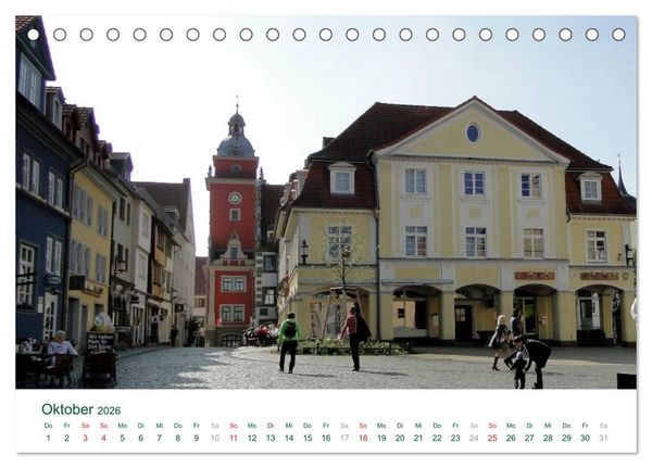 Produktbild: Residenzstadt GOTHA (Tischkalender 2026 DIN A5 quer), CALVENDO Monatskalender