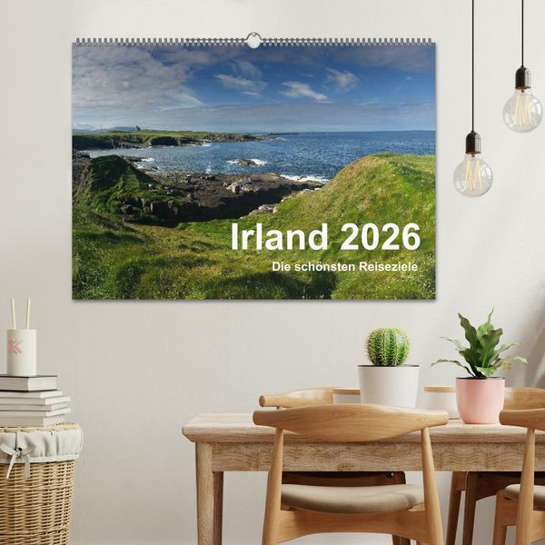 Produktbild: Irland 2026 - Die sch&ouml;nsten Reiseziele (Wandkalender 2026 DIN A2 quer), CALVENDO Monatskalender