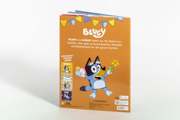 Produktbild: BLUEY &ndash; Oster-Spa&szlig; &ndash; Ein Bastel- und Kreativ-Buch