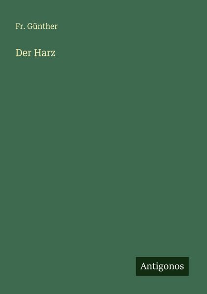 Produktbild: Der Harz