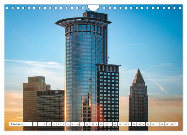 Produktbild: Frankfurt most beautiful places (Wall Calendar 2027 DIN A4 landscape), CALVENDO 12 Month Wall Calendar
