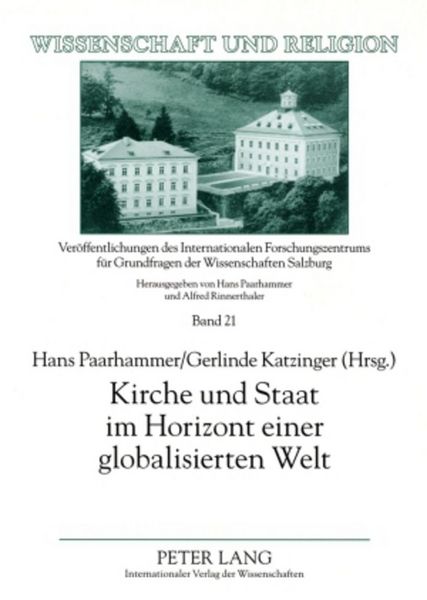 Produktbild: Kirche und Staat im Horizont einer globalisierten Welt