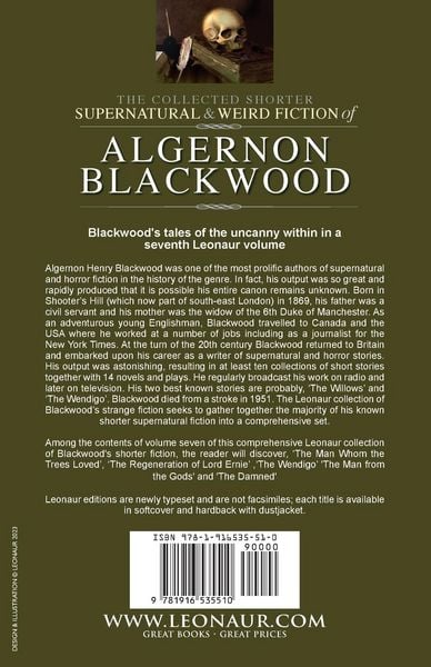 Produktbild: The Collected Shorter Supernatural & Weird Fiction of Algernon Blackwood Volume 7