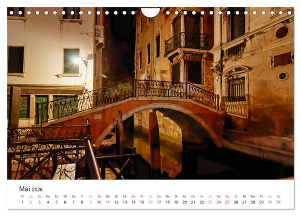 Produktbild: Das stille Venedig (Wandkalender 2026 DIN A4 quer), CALVENDO Monatskalender