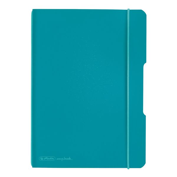 Produktbild: Herlitz Notizheft flex A5 40 Blatt kariert caribbean turquoise