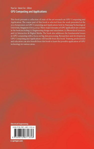 Produktbild: GPU Computing and Applications