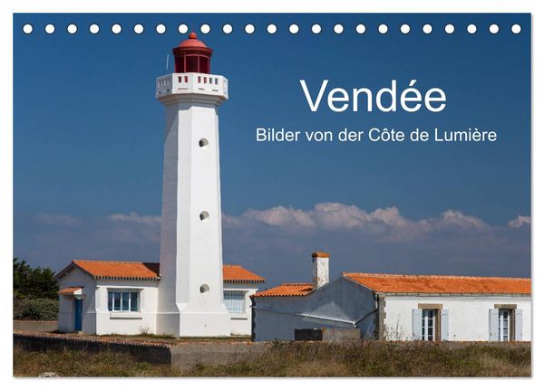 Produktbild: Vend&eacute;e - Bilder von der C&ocirc;te de Lumi&egrave;re (Tischkalender 2026 DIN A5 quer), CALVENDO Monatskalender