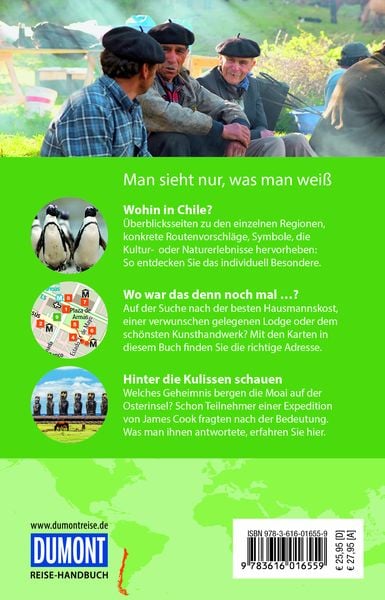 DUMONT Reise-Handbuch Reiseführer Chile mit Osterinsel