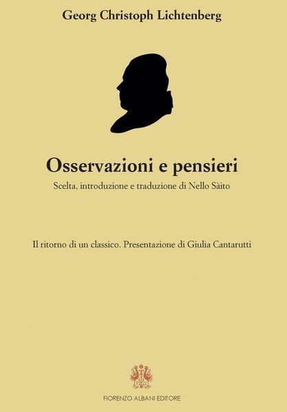 Produktbild: Osservazioni e pensieri