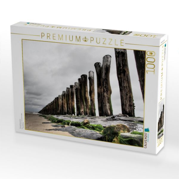 Produktbild: CALVENDO Puzzle Strandimpression | 1000 Teile Lege-Gr&ouml;&szlig;e 64x48cm Foto-Puzzle f&uuml;r gl&uuml;ckliche Stunden