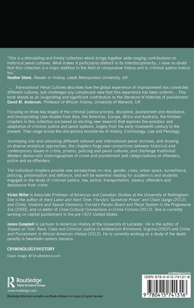 Produktbild: Transnational Penal Cultures