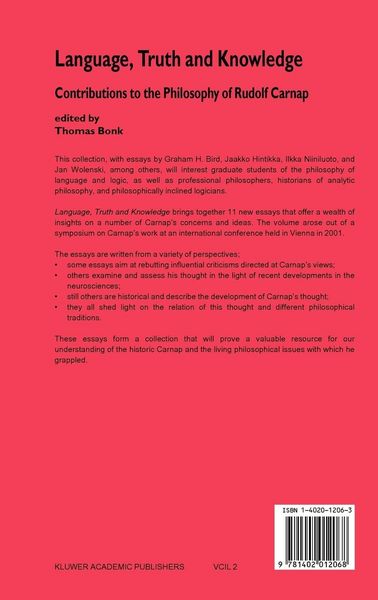Produktbild: Language, Truth and Knowledge