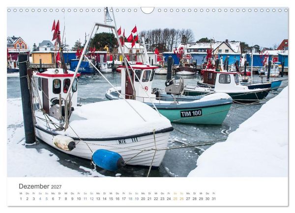 Produktbild: Fischereih&auml;fen an der Ostseek&uuml;ste (Wandkalender 2027 DIN A3 quer), CALVENDO Monatskalender