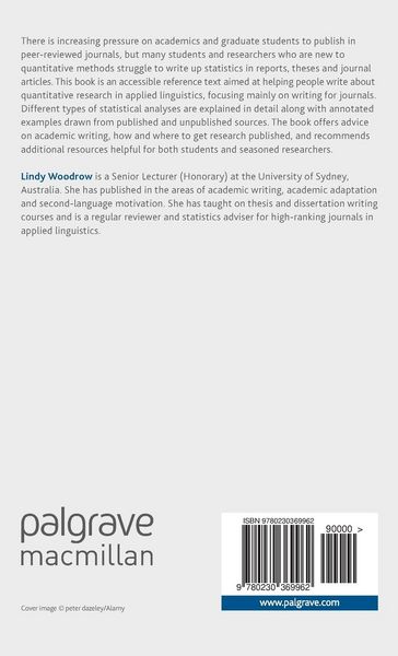 Produktbild: Writing about Quantitative Research in Applied Linguistics
