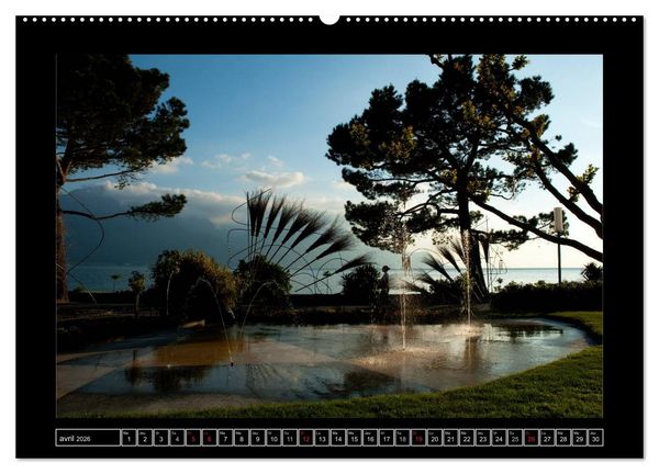 Produktbild: Paysages suisses (Calendrier mural 2026 DIN A2 vertical) calendrier de bureau