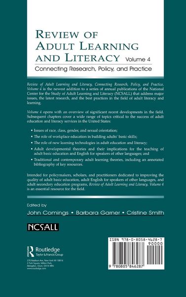Produktbild: Review of Adult Learning and Literacy, Volume 4