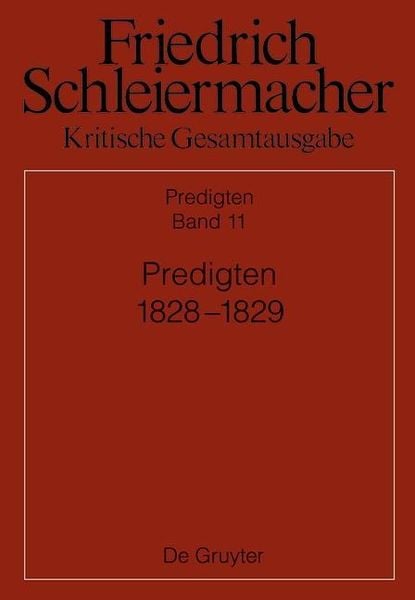 Produktbild: Predigten 1828-1829