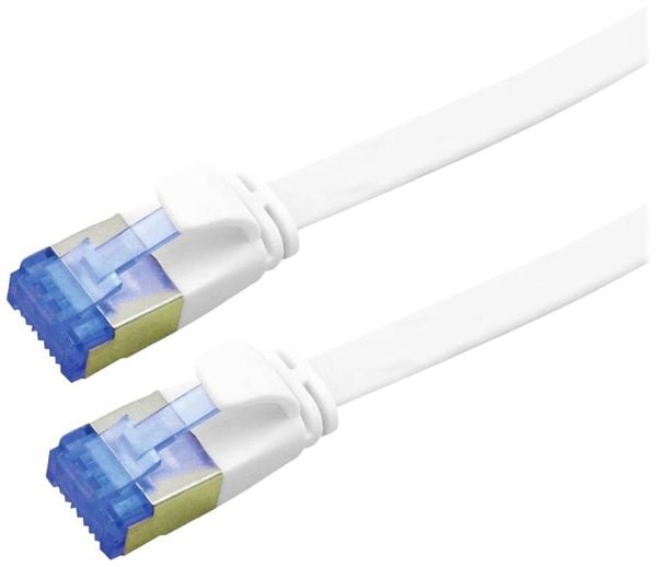 Produktbild: Value 21.99.2165 RJ45 Patchkabel CAT 6a F/UTP 5.00m Wei&szlig; 1St.