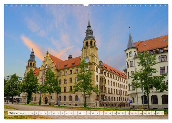 Produktbild: Halle a. d. Saale Impressionen (Wandkalender 2026 DIN A2 quer), CALVENDO Monatskalender