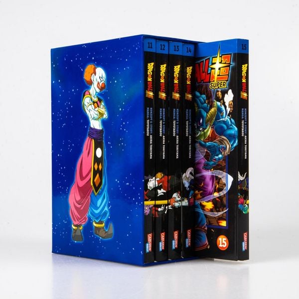 Produktbild: Dragon Ball Super, B&auml;nde 11-15 im Sammelschuber mit Extra