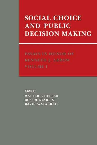 Produktbild: Essays in Honor of Kenneth J. Arrow