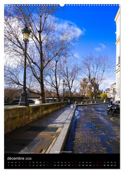 Produktbild: Paris, ce suppl&eacute;ment d'&acirc;me (Calendrier mural 2026 DIN A2 horizontal) calendrier de bureau