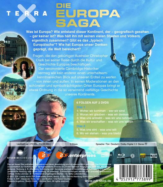Produktbild: Terra X: Die Europa-Saga